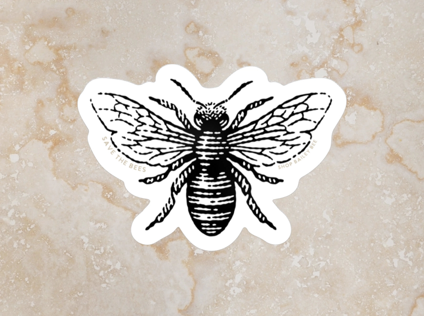 Save the Bees Stickers