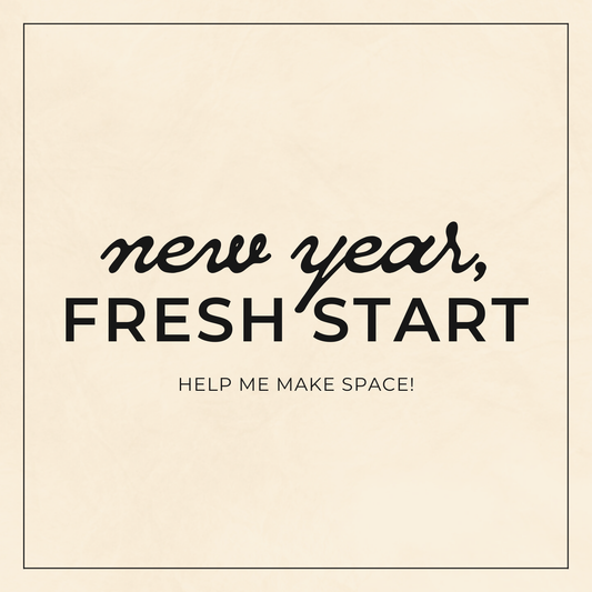 New Year Fresh Start Sale (50% Off!)