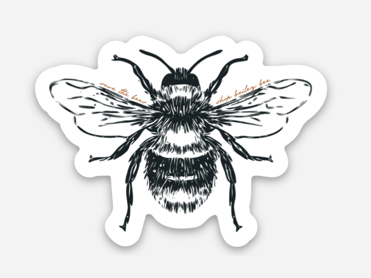 bee lives matter BEE LOVER SAVE THE BEES GIFT' Sticker